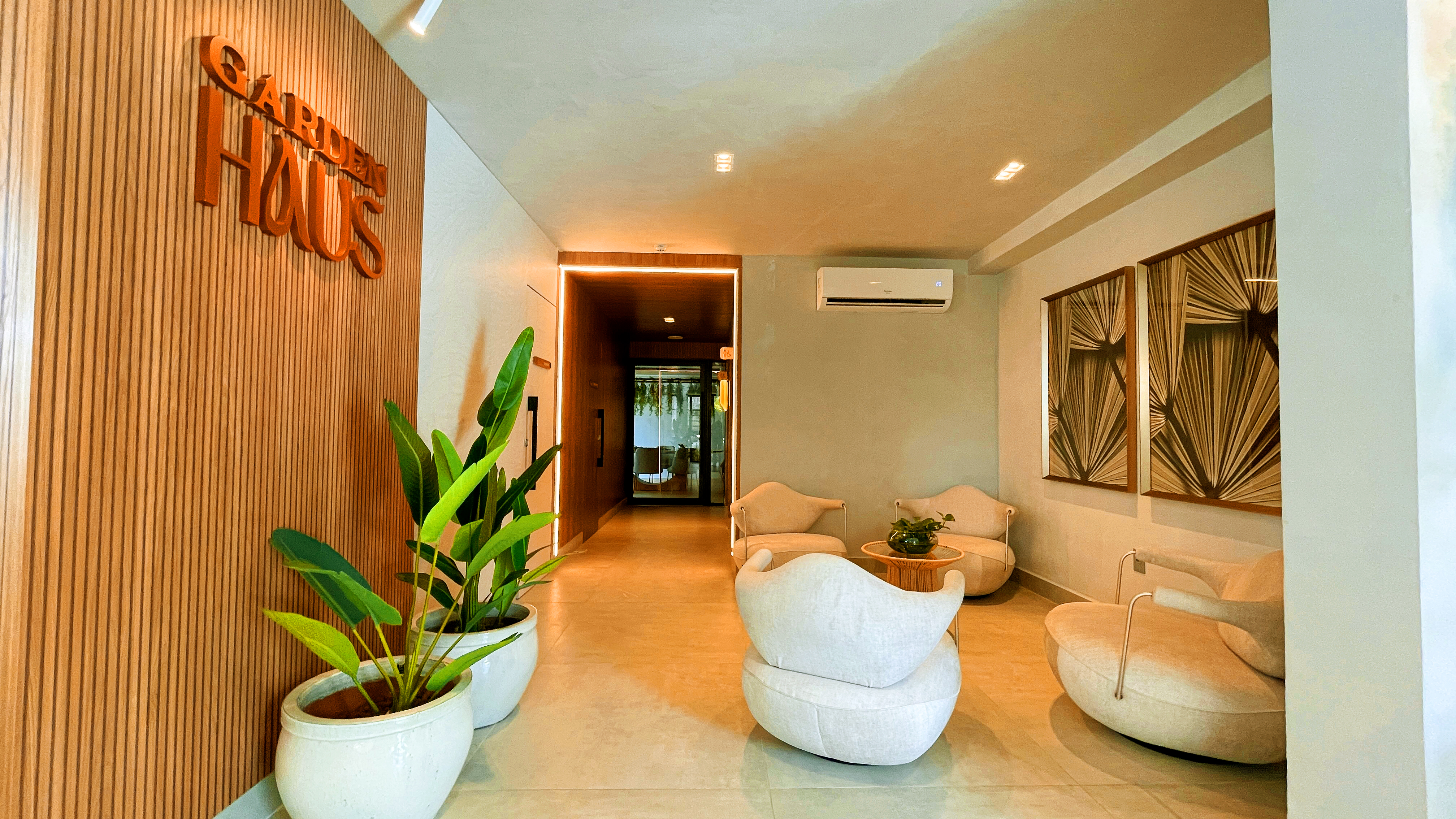 Garden Haus, entrada