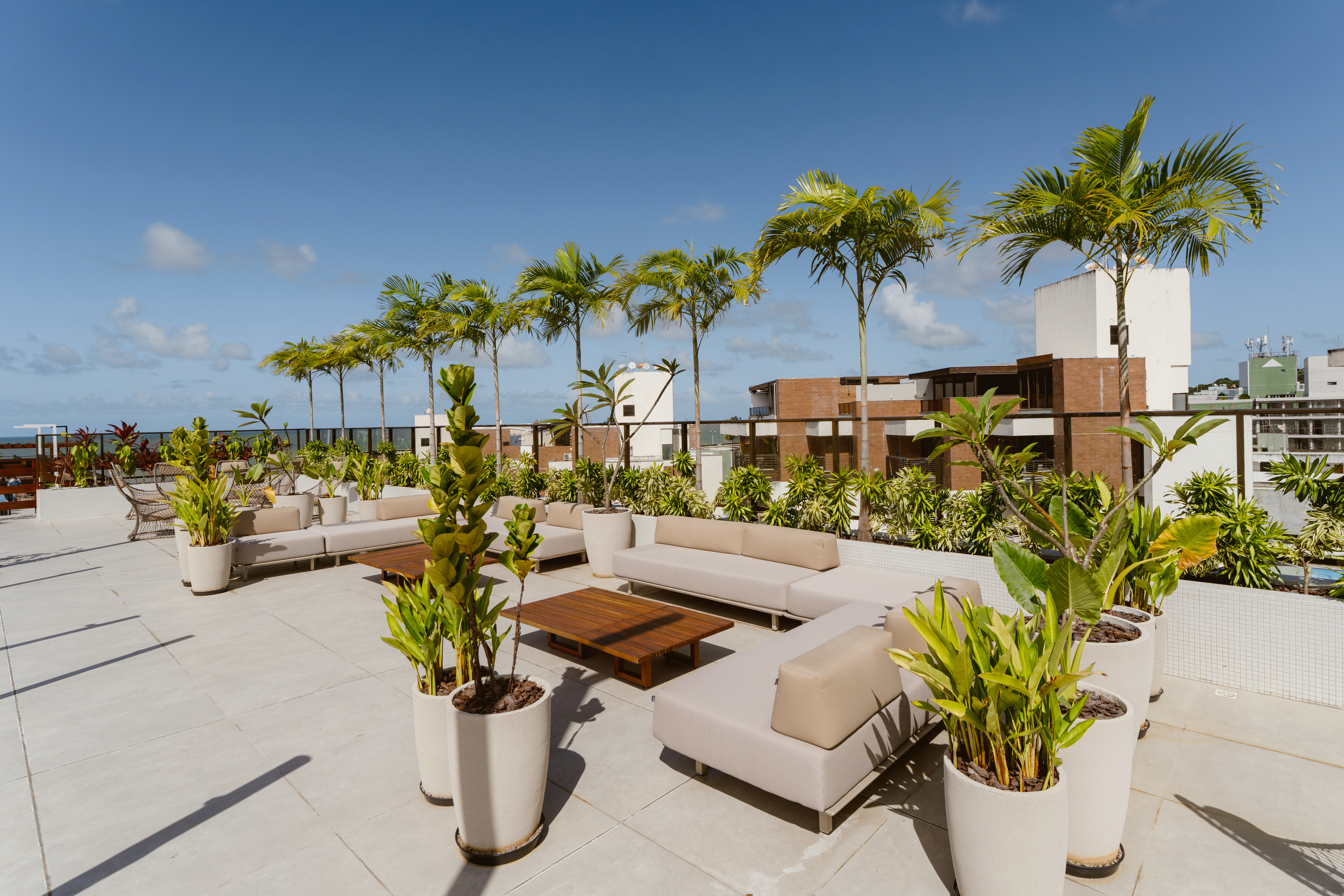Lounge no rooftop — Jardins Almare