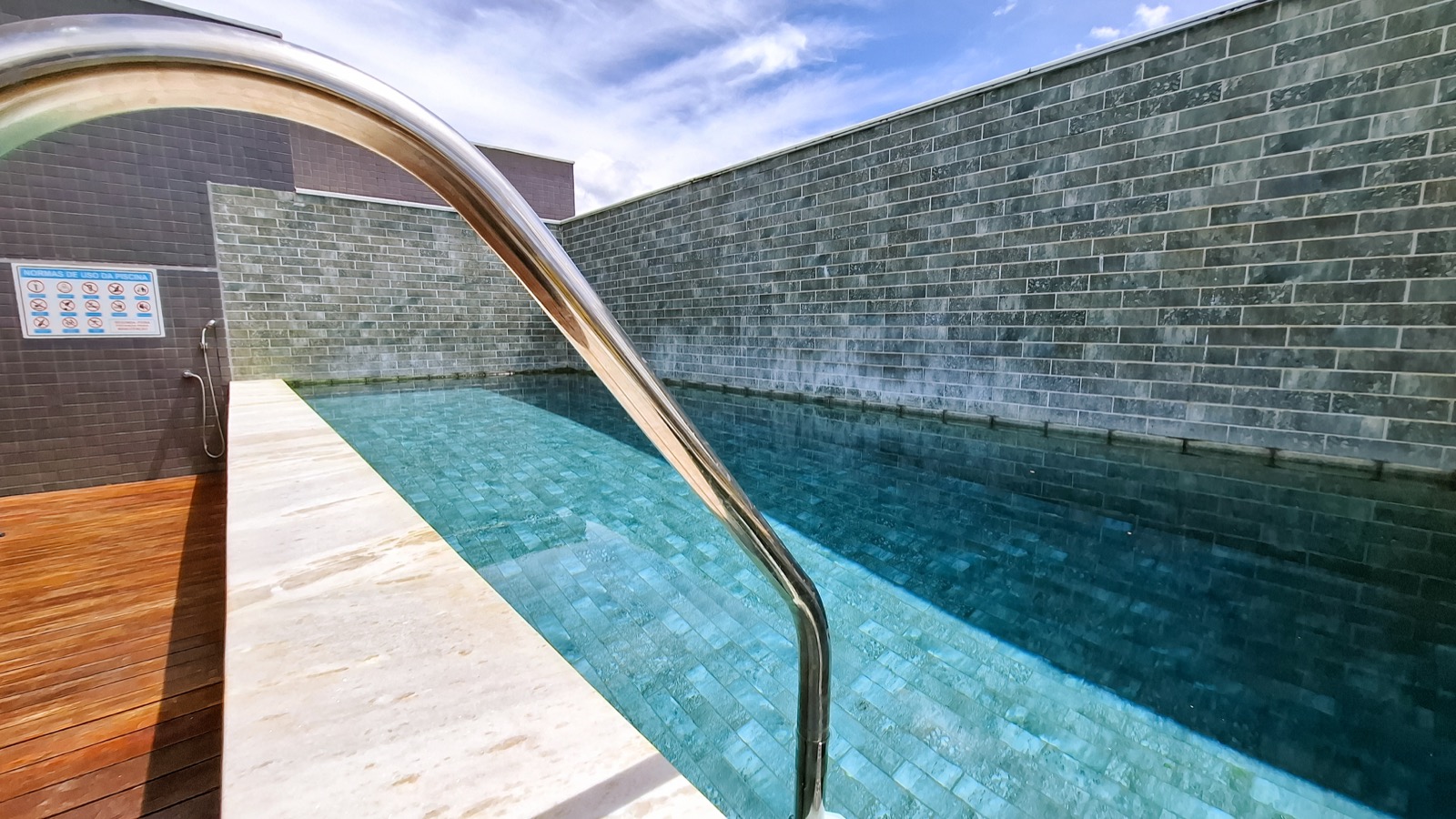 Piscina na cobertura