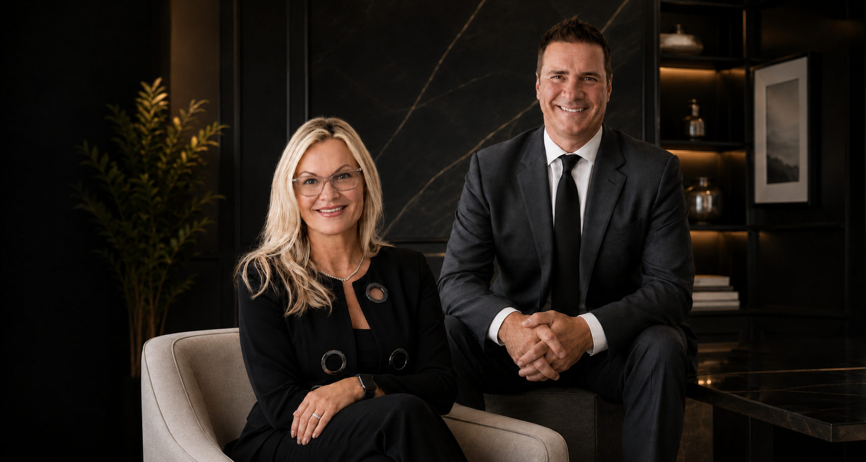 Sunni and Mike — Atlas Elite leadership