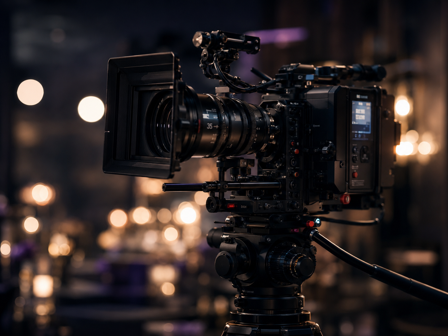 Professional cinema production camera