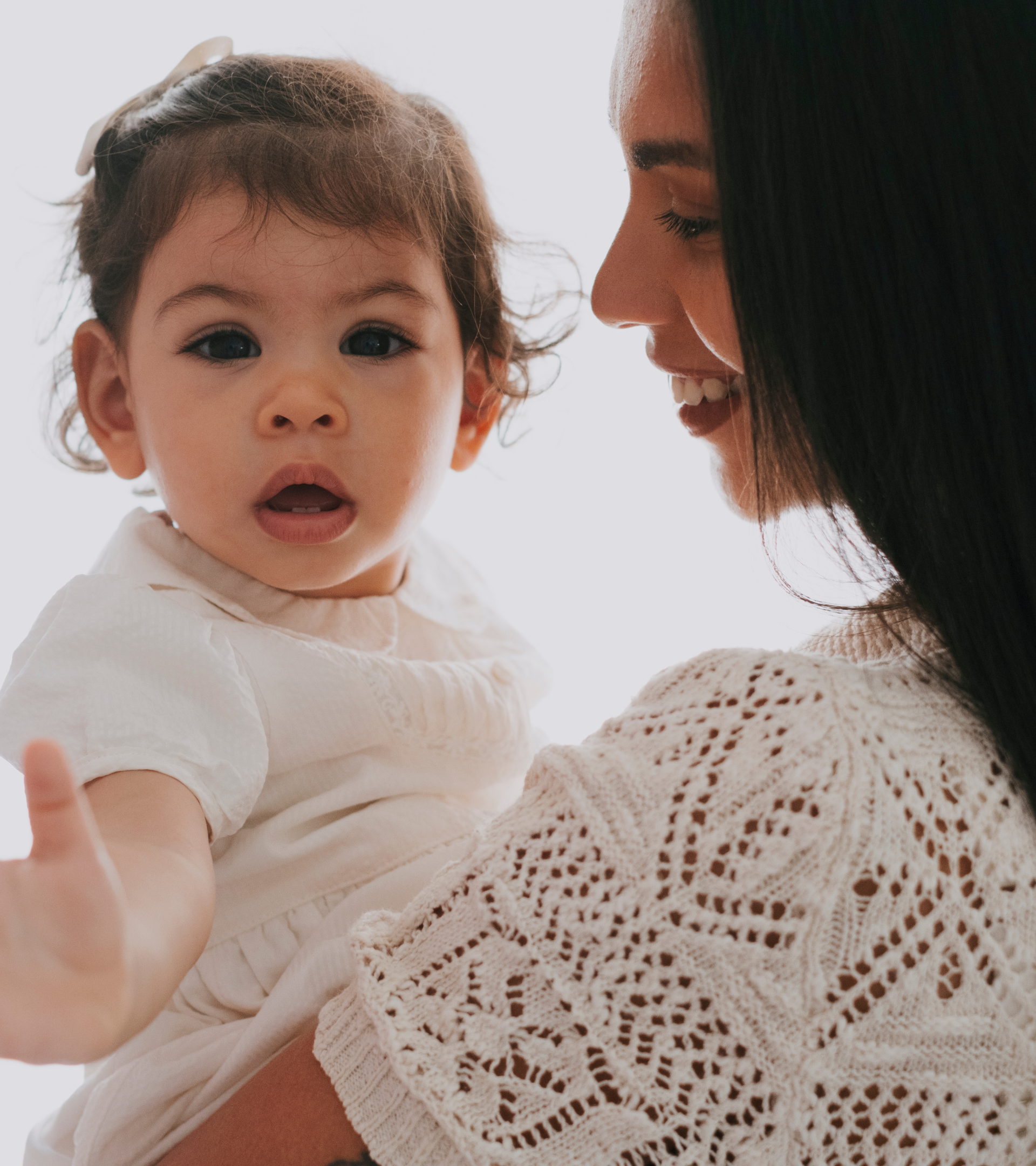 Larissa con sua figlia