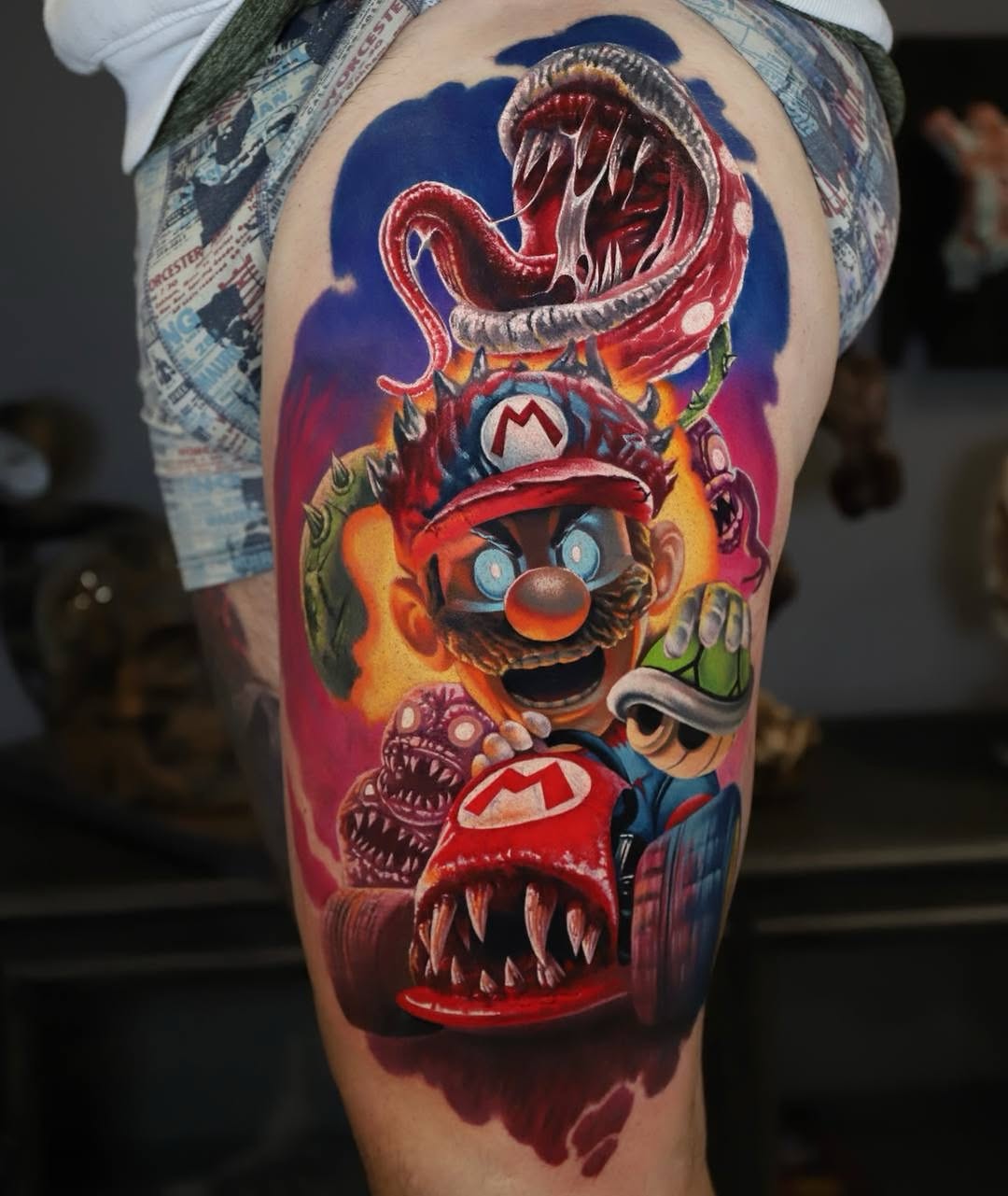 Tattoo by JEAN MOGNON