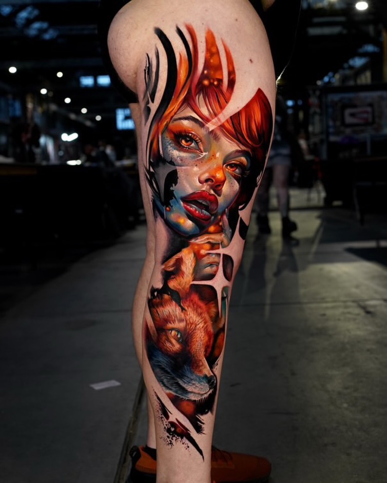 Tattoo by INA PINEAPPLE