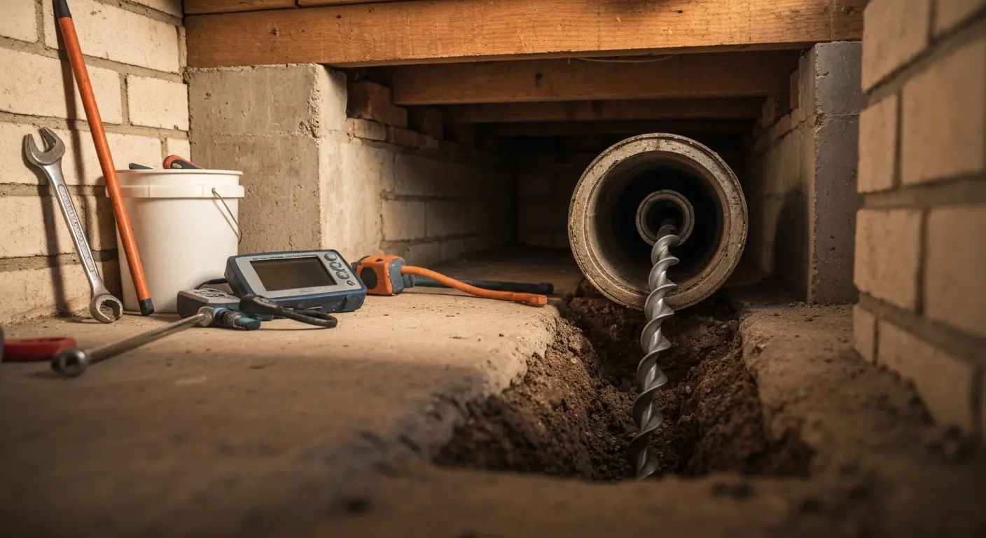 Drain cleaning service