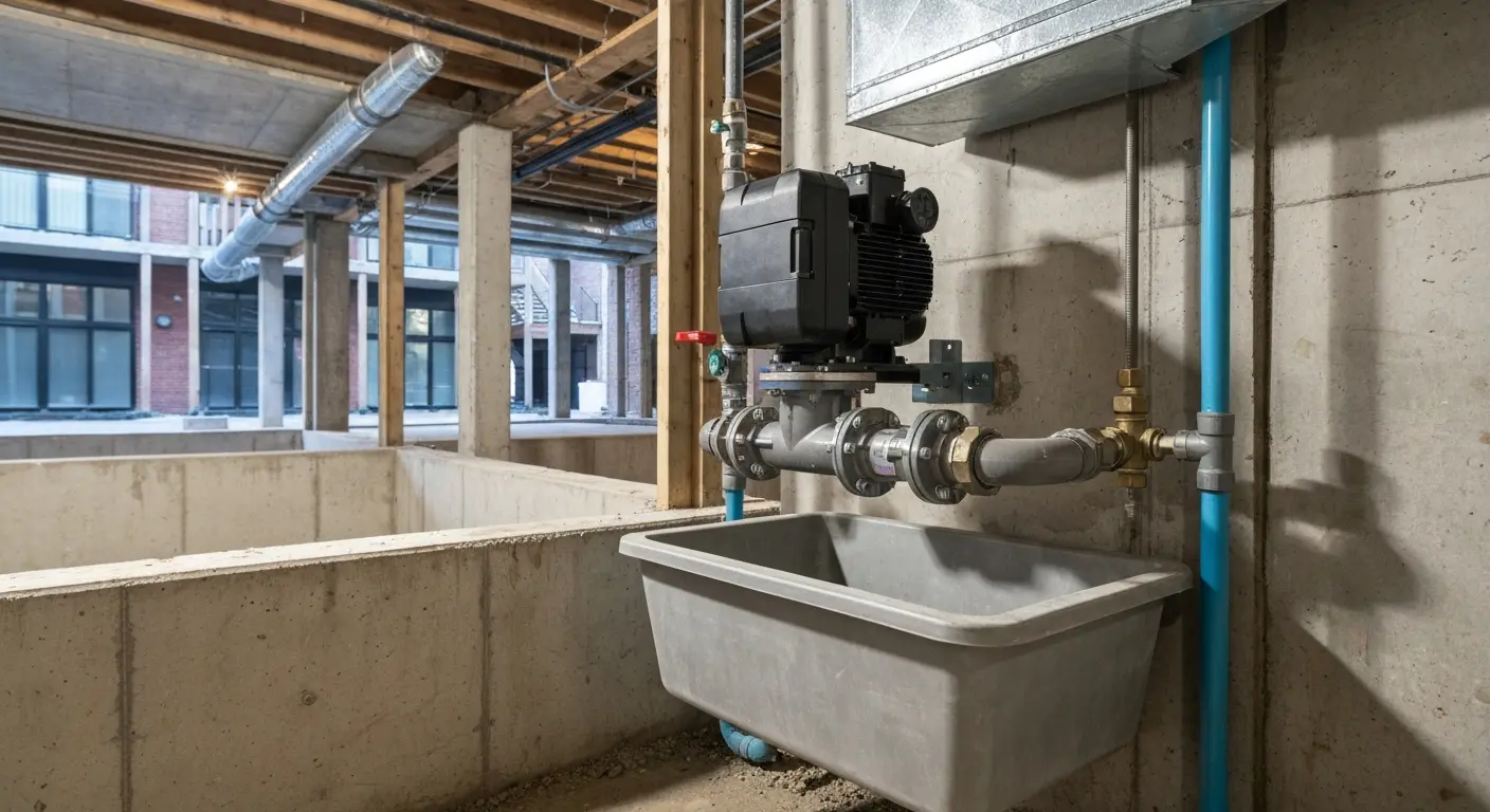 Ejector pump installation