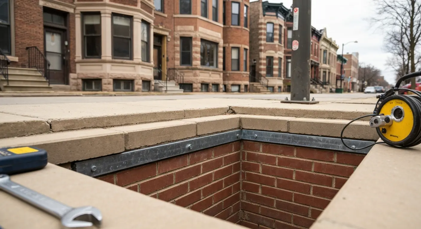 Chicago combined sewer system infrastructure