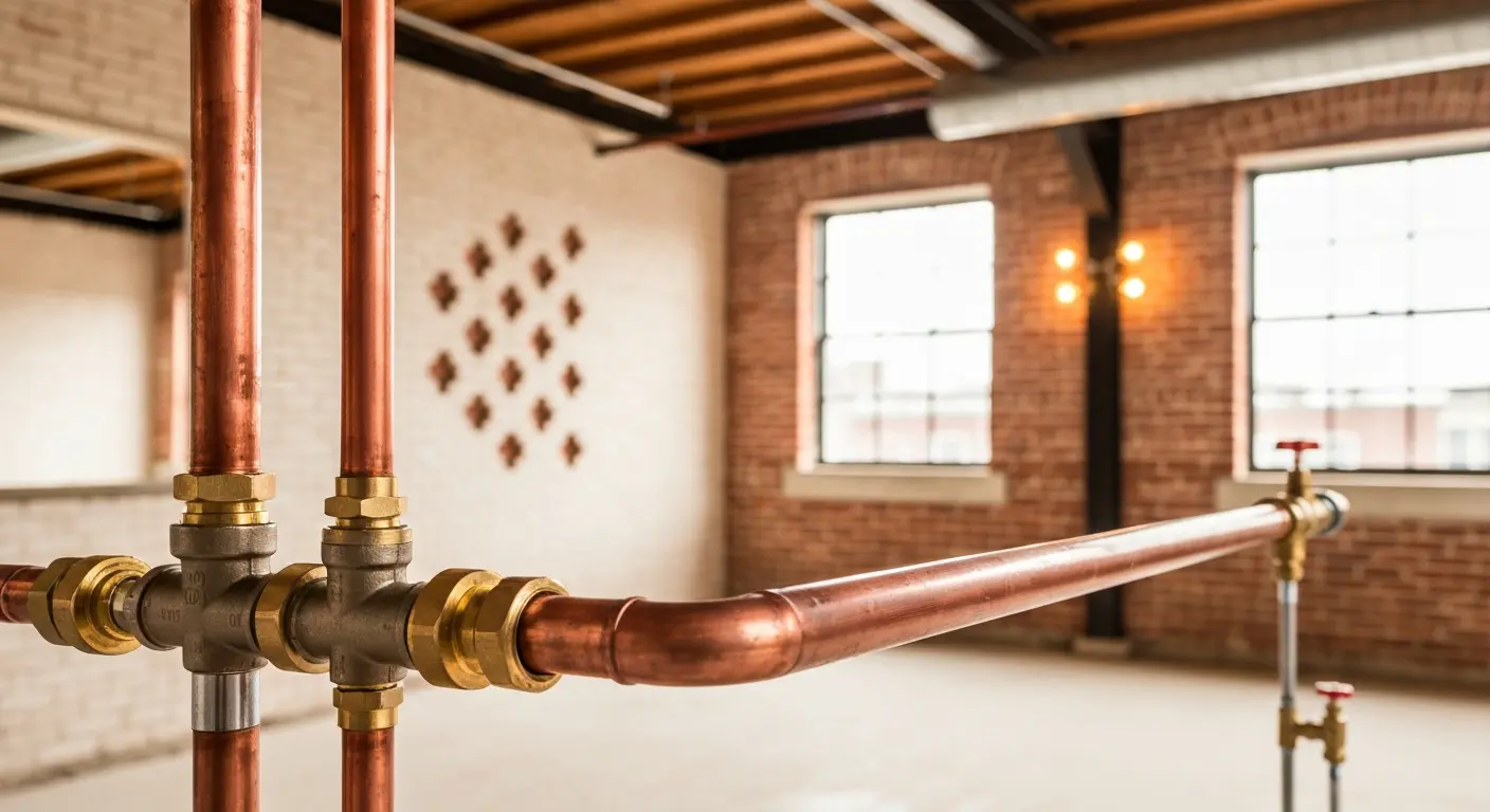 Modern loft building in West Loop