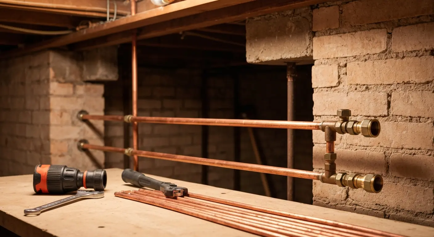 Water line repair in Lakeview