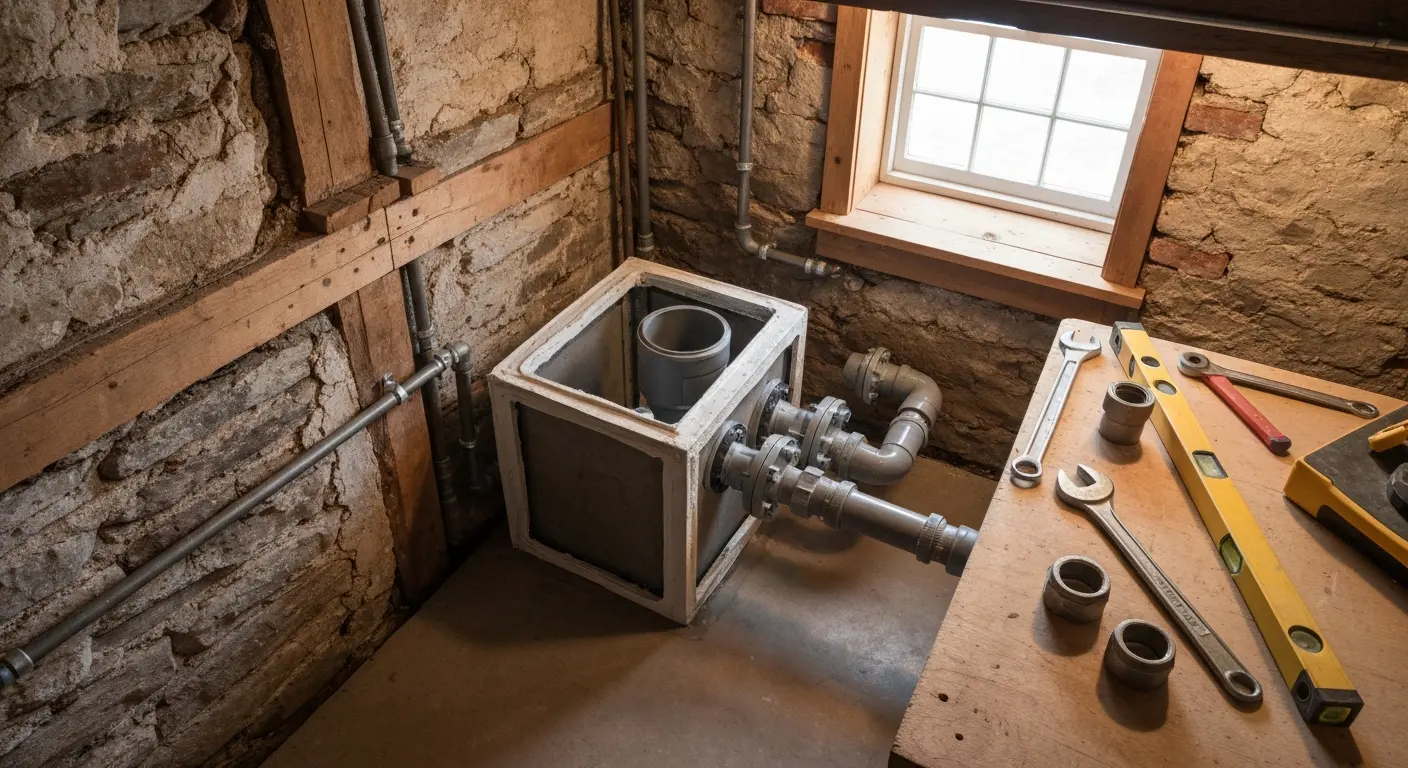Ejector pump system installation