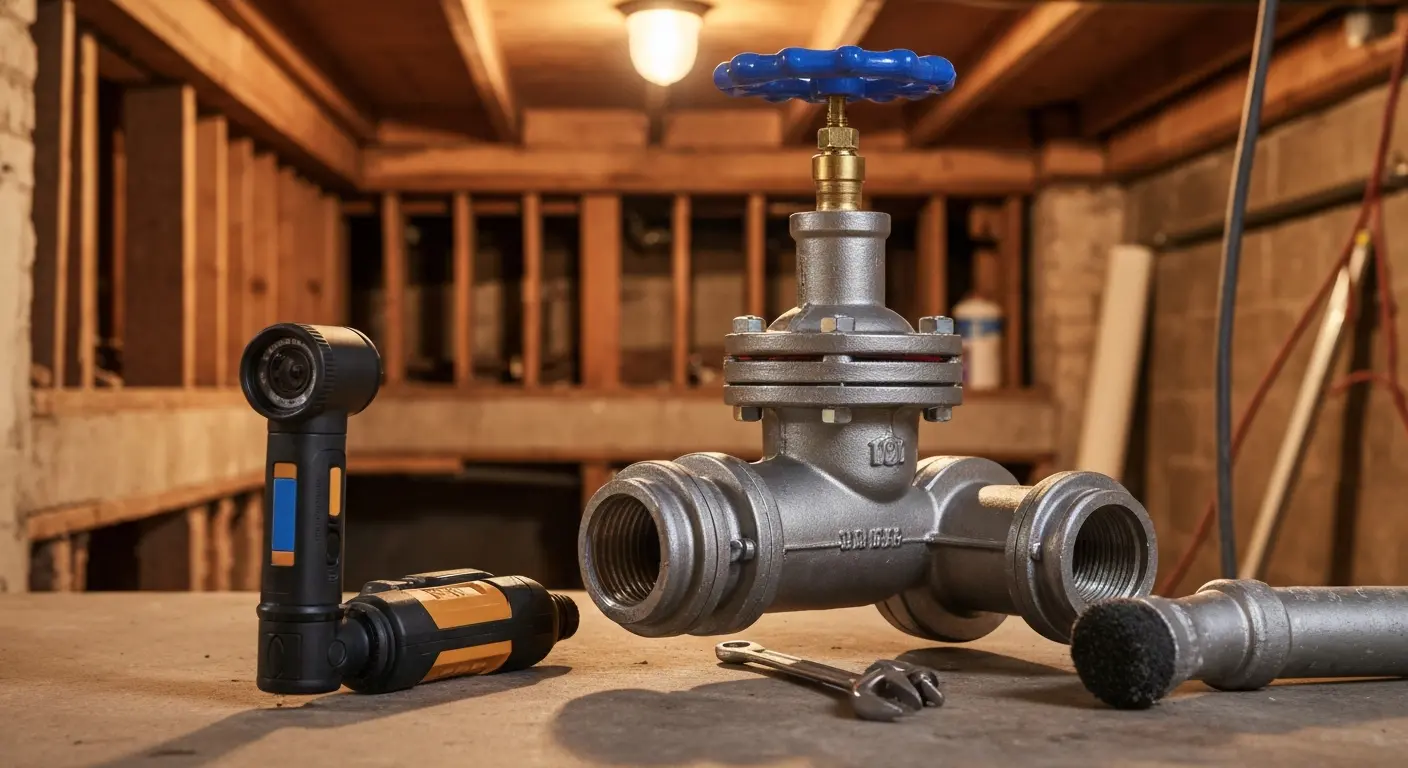 Valve inspection and cleaning
