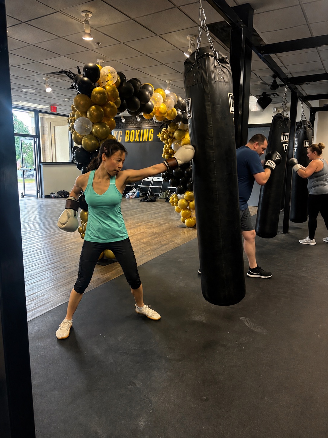 KC Boxing and Fitness under construction
