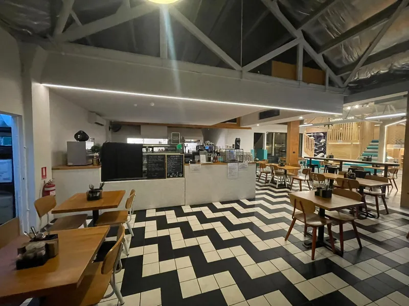 LED strip lighting installed by Dunamis Power in a commercial play cafe