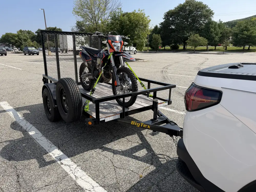White Pine Trailer Rentals team on the lot in Portsmouth, NH