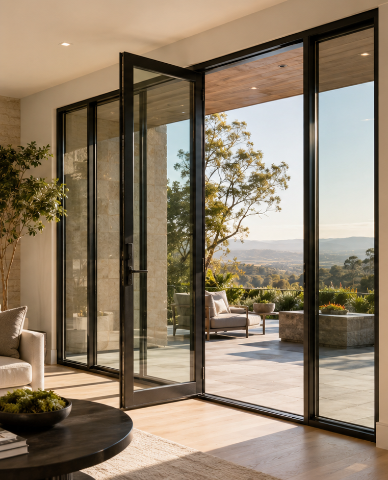Full Glass Doors