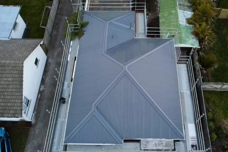 Residential roofing project