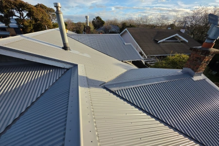 Residential roof and cladding project