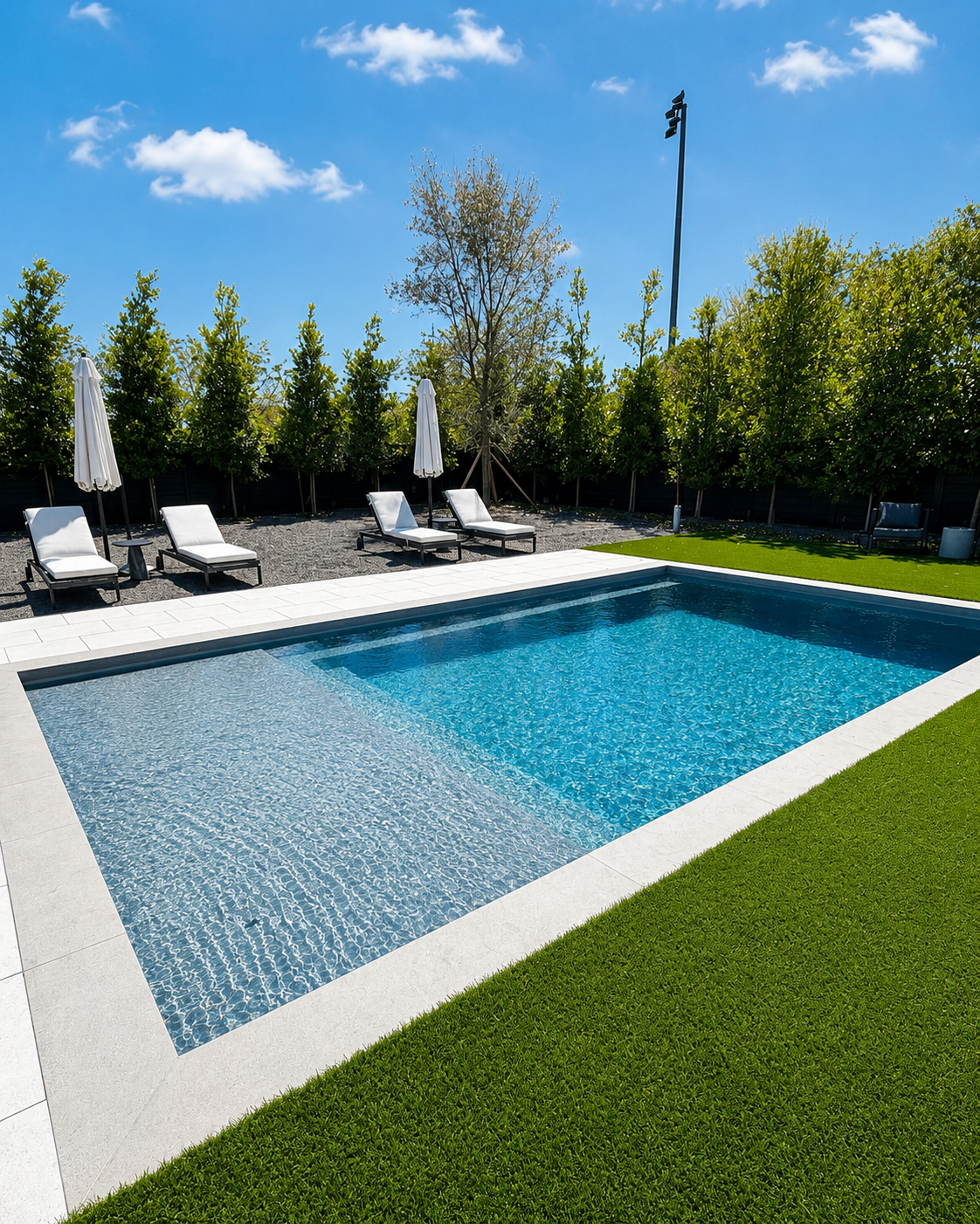 Blue Star pool project