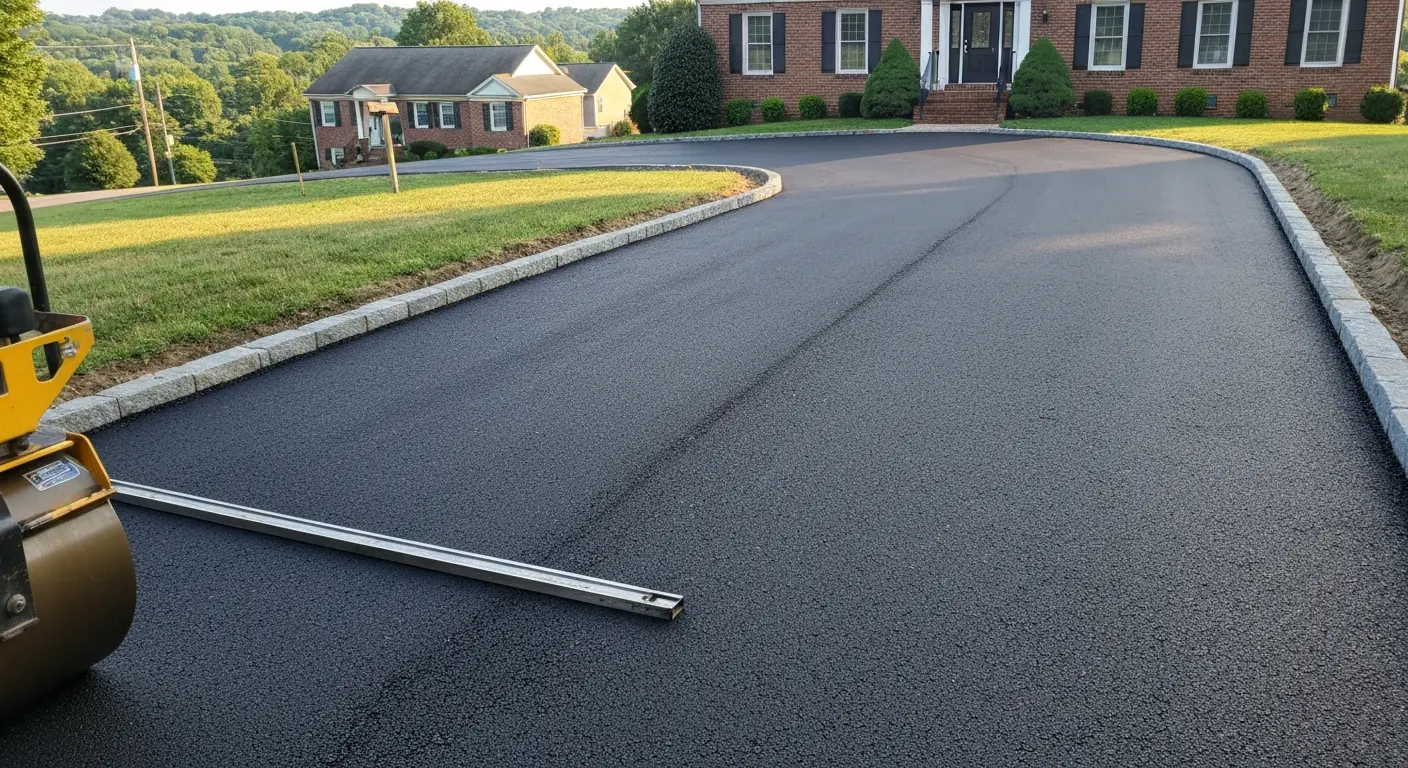 Driveway paving project