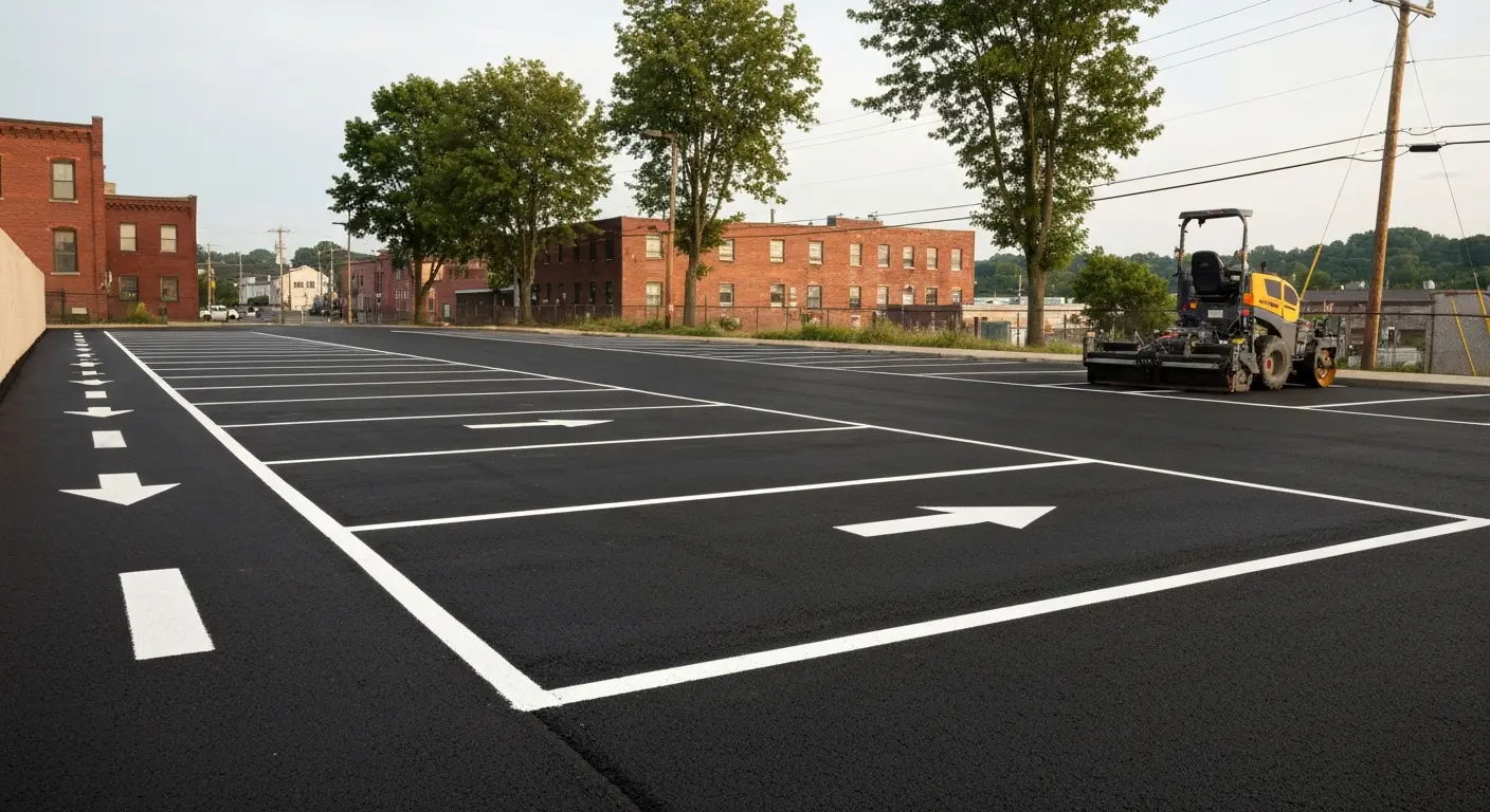 Parking lot installation