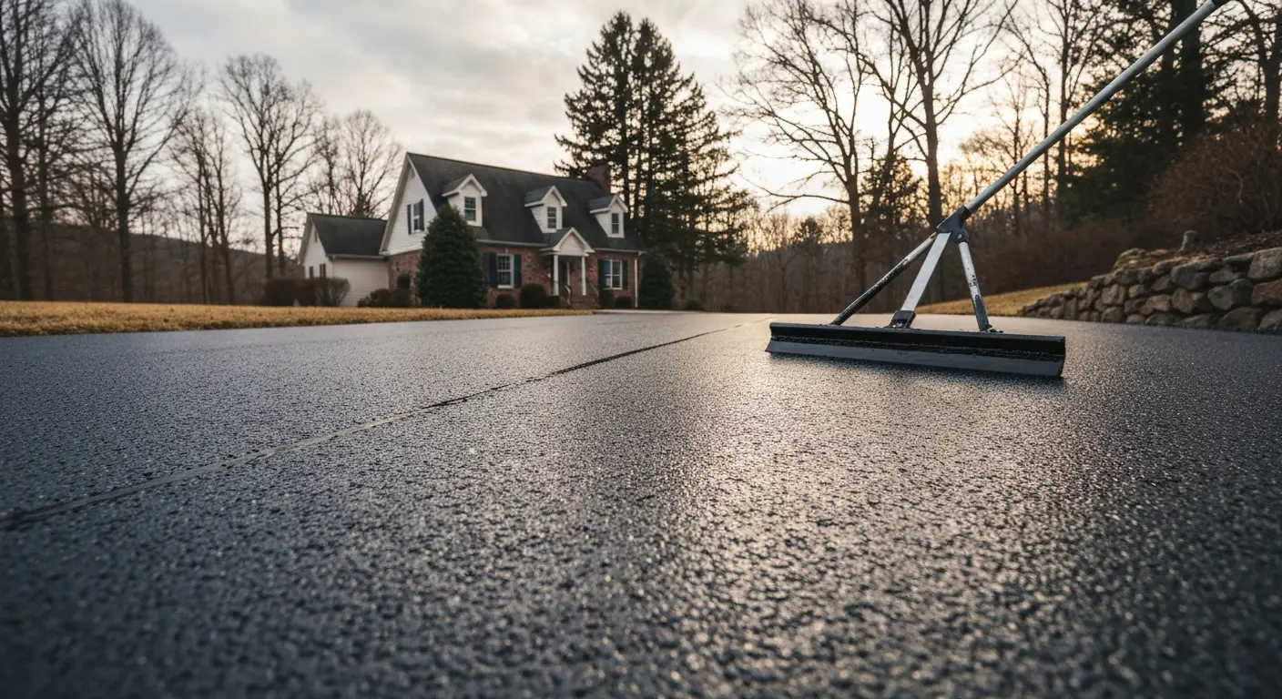 Sealcoat application