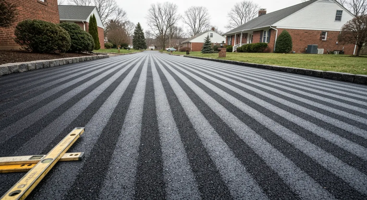 Driveway paving project