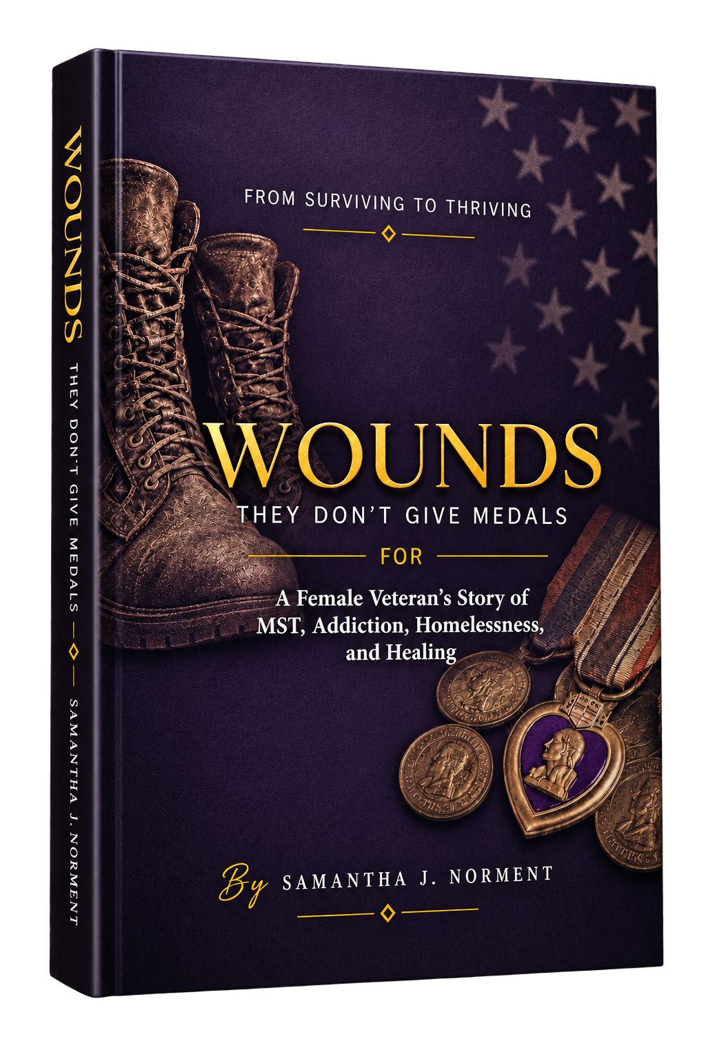 Wounds They Don't Give Medals For by Samantha J. Norment