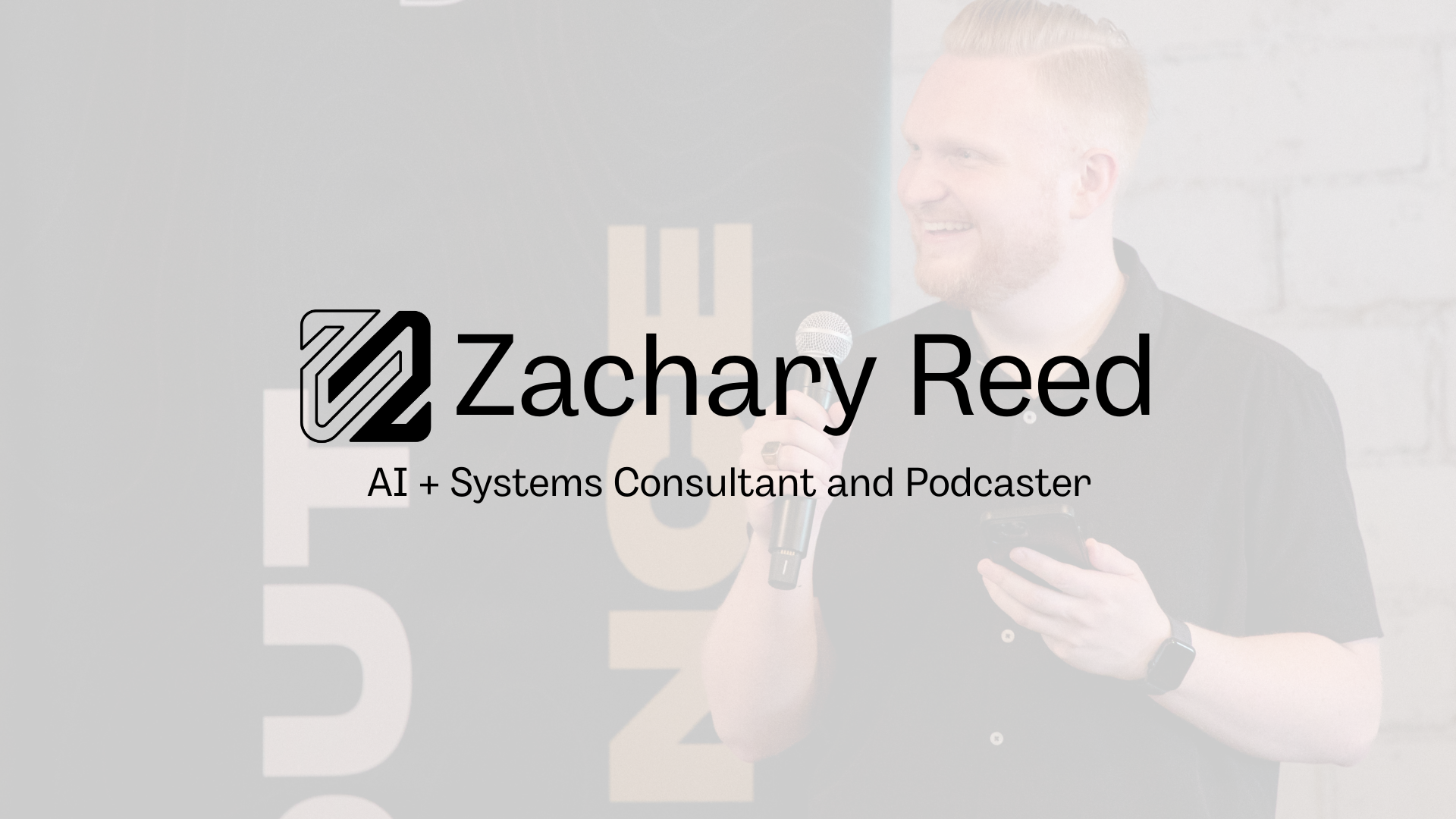Zakary Reed Zachary Reed | AI & Systems Consultant