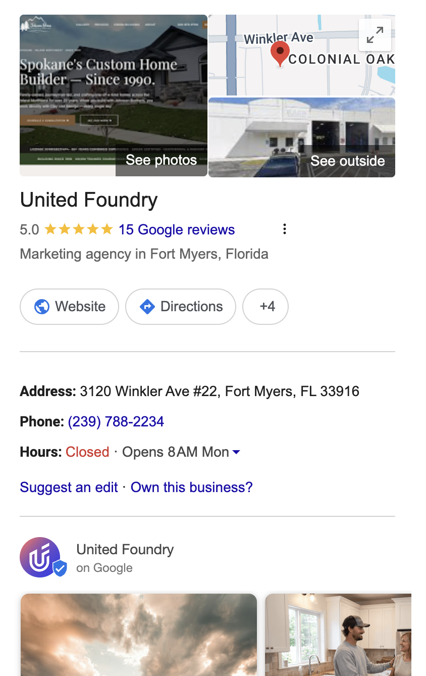 google business profile example google business profile example
