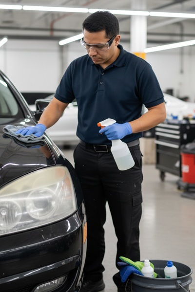 Auto detailing Dallas TX professional deep clean polish and paint correction for showroom appearance