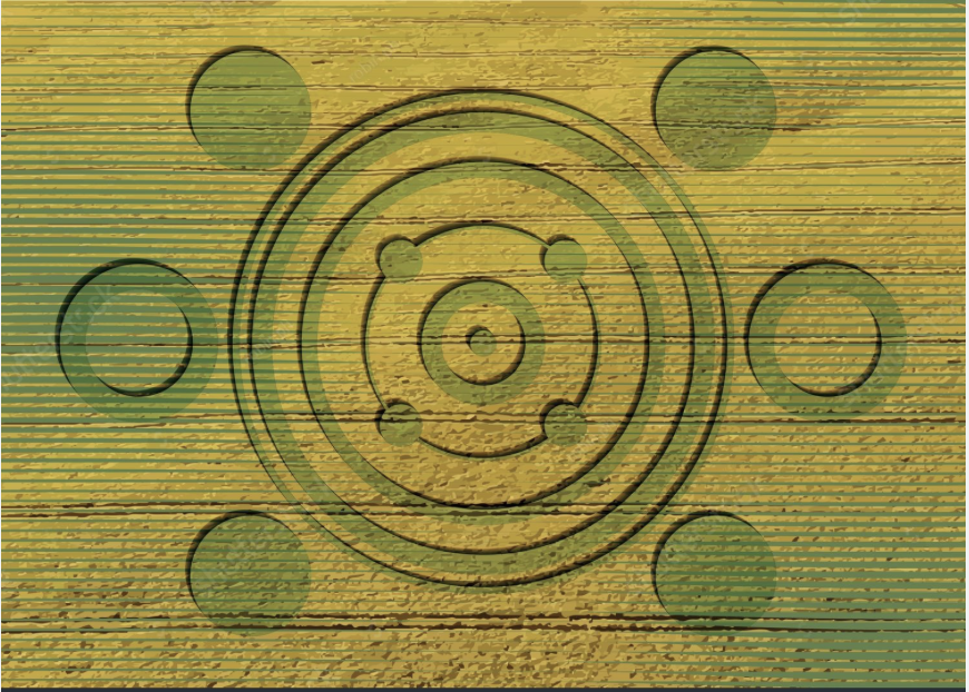 Sacred geometry field pattern