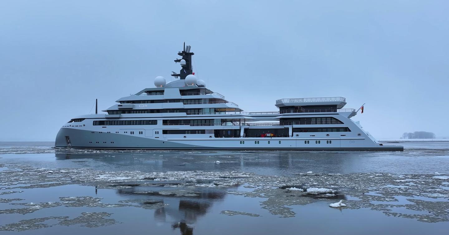 Lürssen Delivers Explorer Yacht O3 Following Multi-Year Build