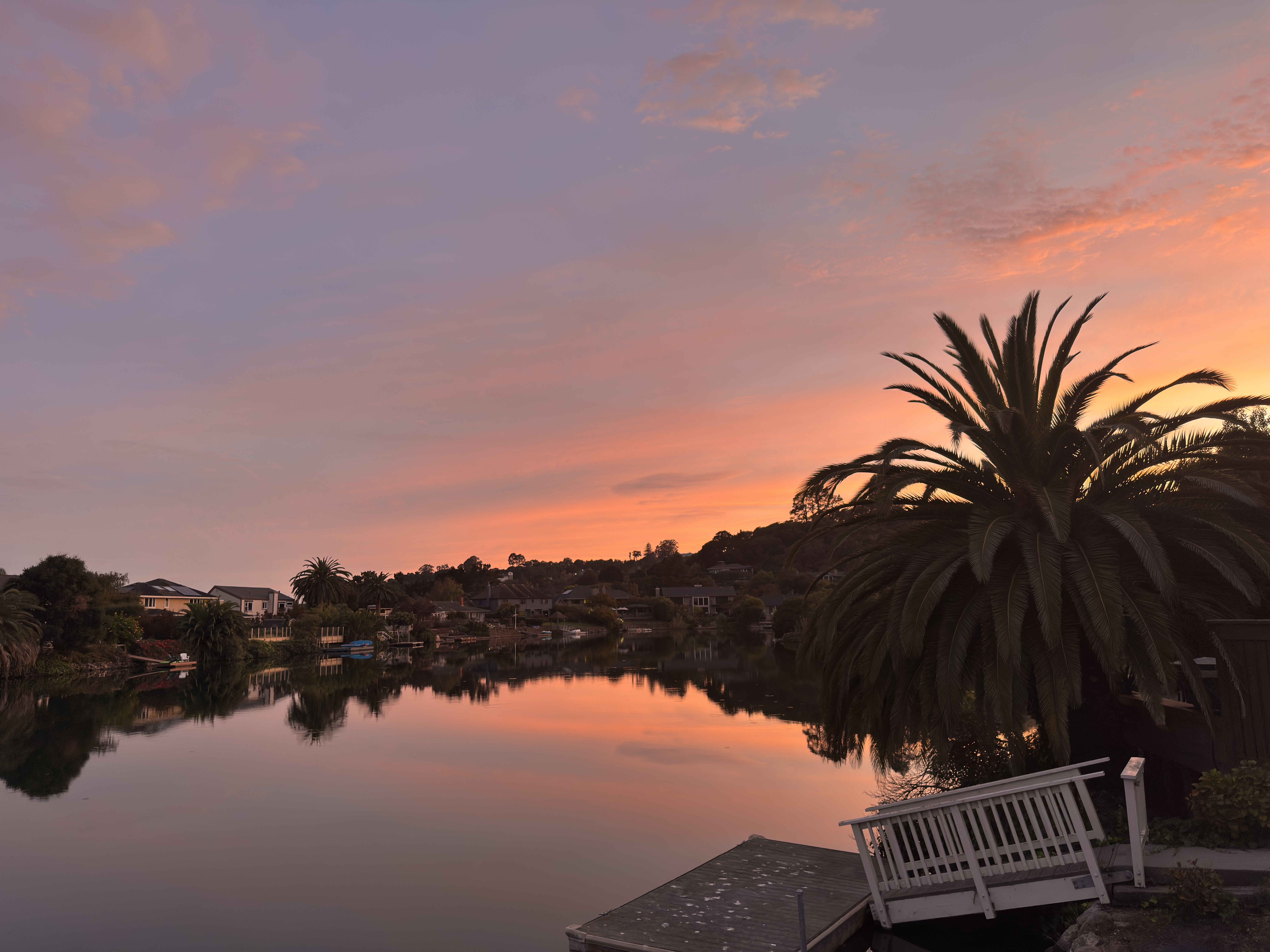 Sunset at my childhood home, always so alluring and it would call to me.