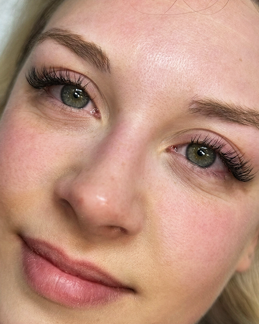 Young Woman with Lash Extensions