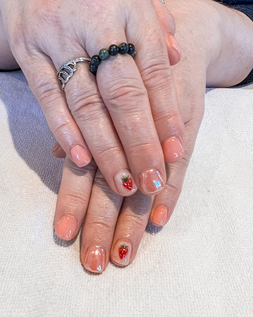 Strawberry Nail Art
