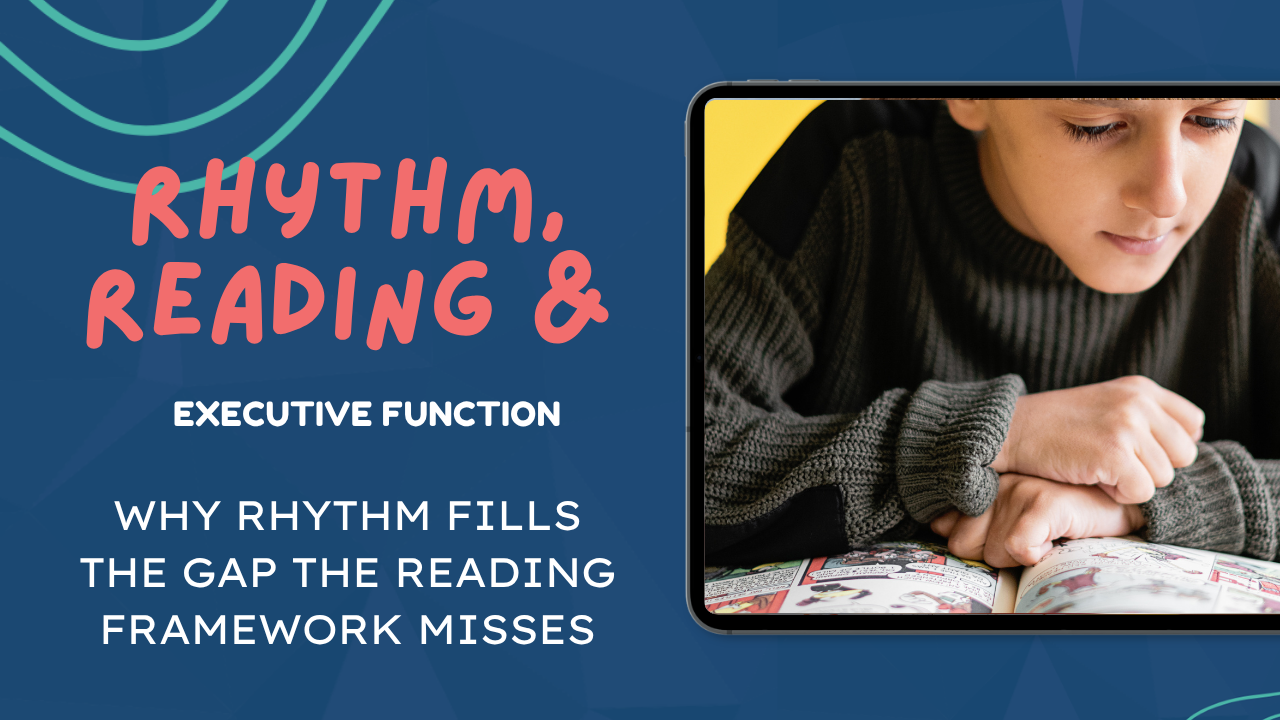Child reading aloud in classroom, demonstrating prosody and reading fluency development through rhythm-based intervention Child reading aloud in classroom, demonstrating prosody and reading fluency development through rhythm-based intervention