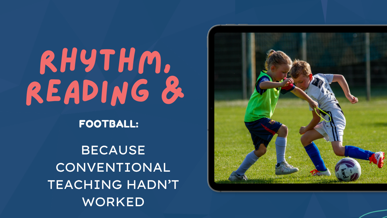 Children are focused as they play football. Children are focused as they play football.