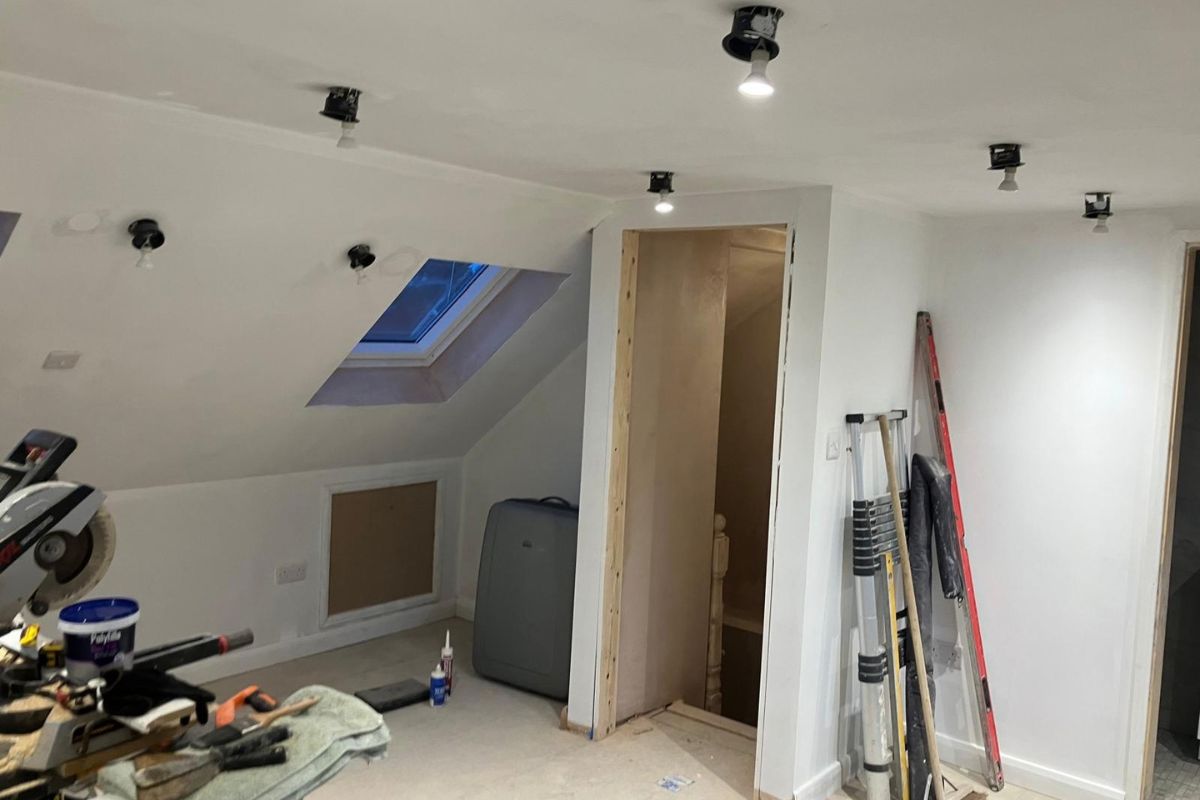 Loft conversion project photograph 5 of 8 by Watford Builders