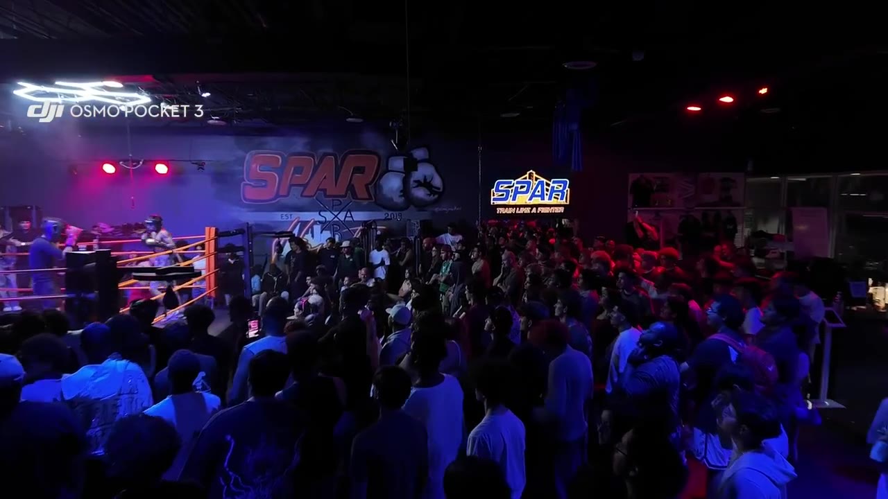 SPAR Fight Night: lighting & camera