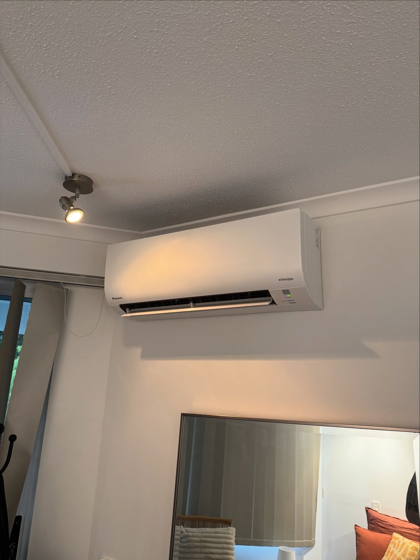 Apartment Bedroom Split System Installation photo 4