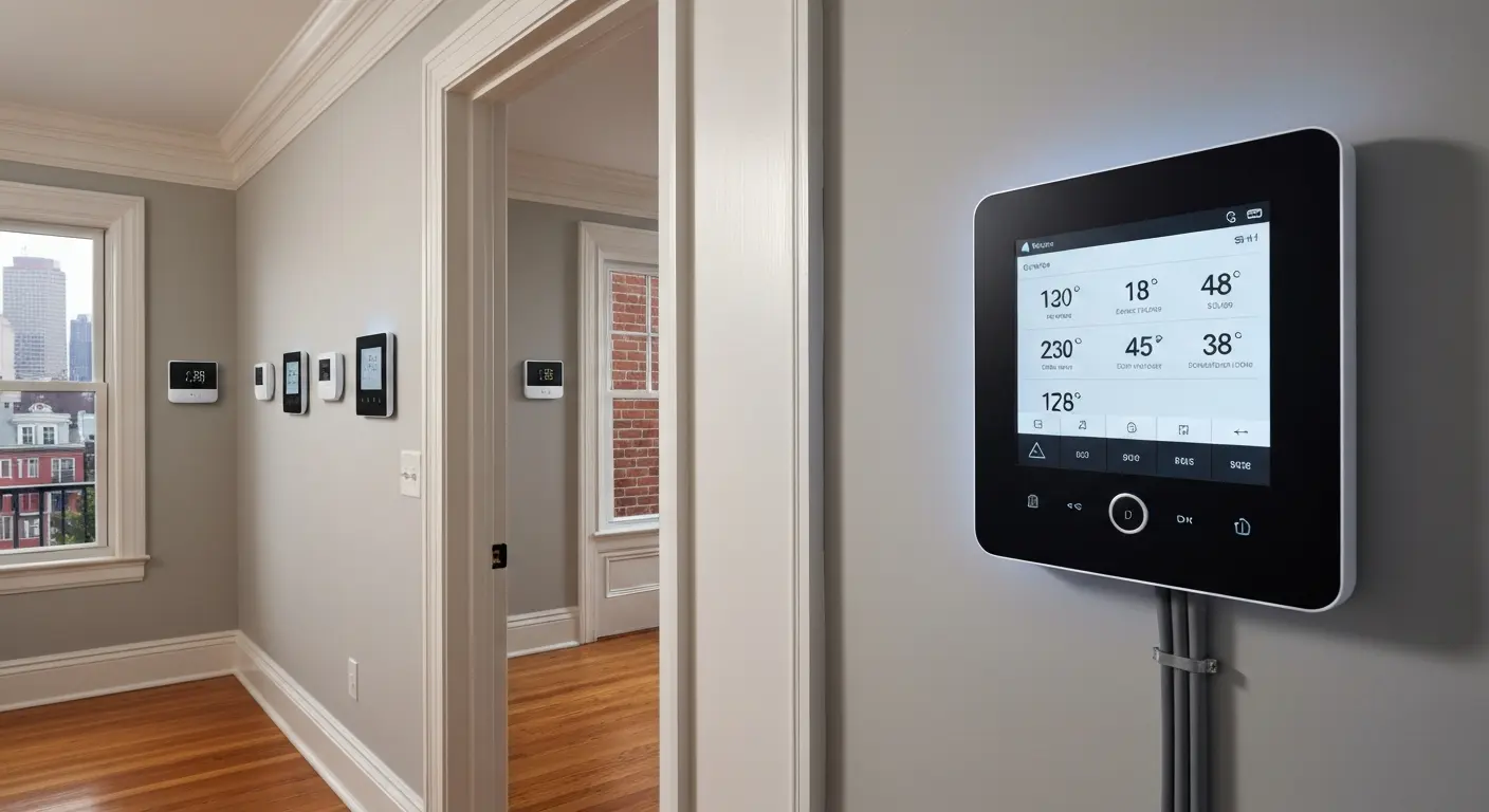 Multi-zone smart thermostat control system