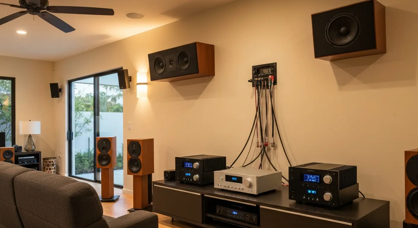 Audio equipment selection Westwood home theater