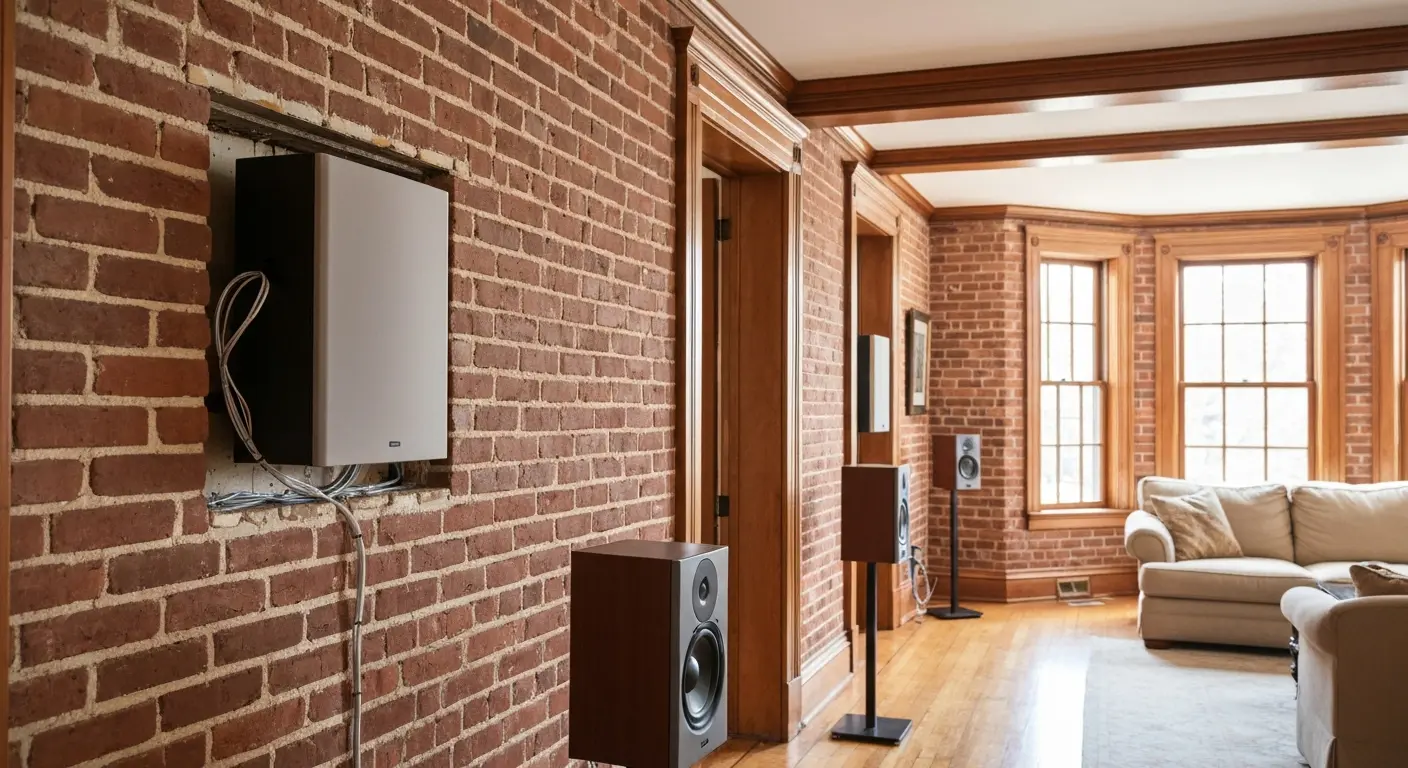 Surround sound installation