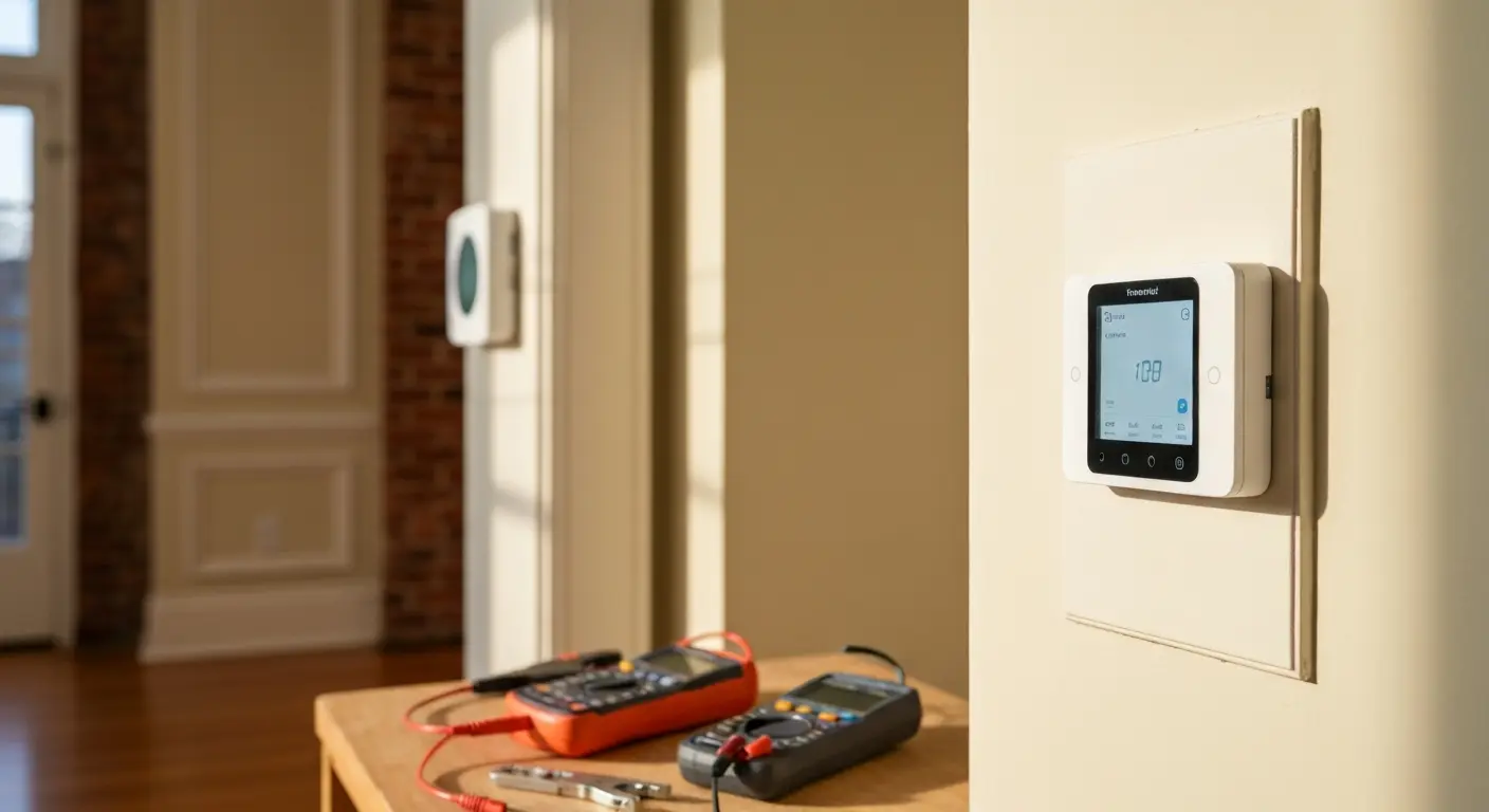 Old thermostat replacement with smart model