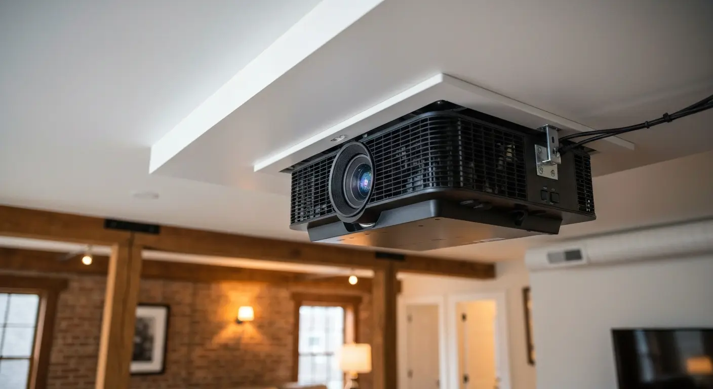 Projector installation service