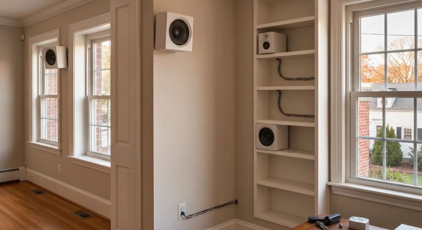 Surround sound installation