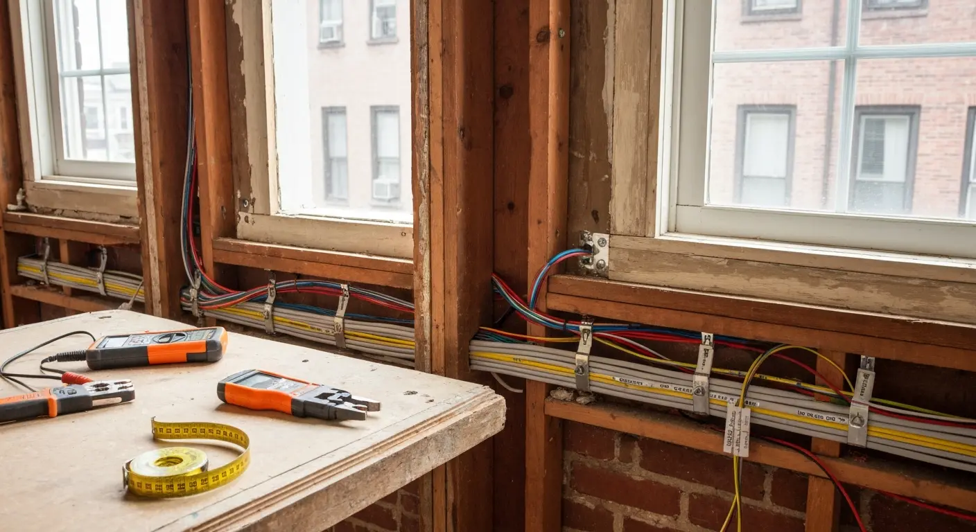 Cable management and wiring
