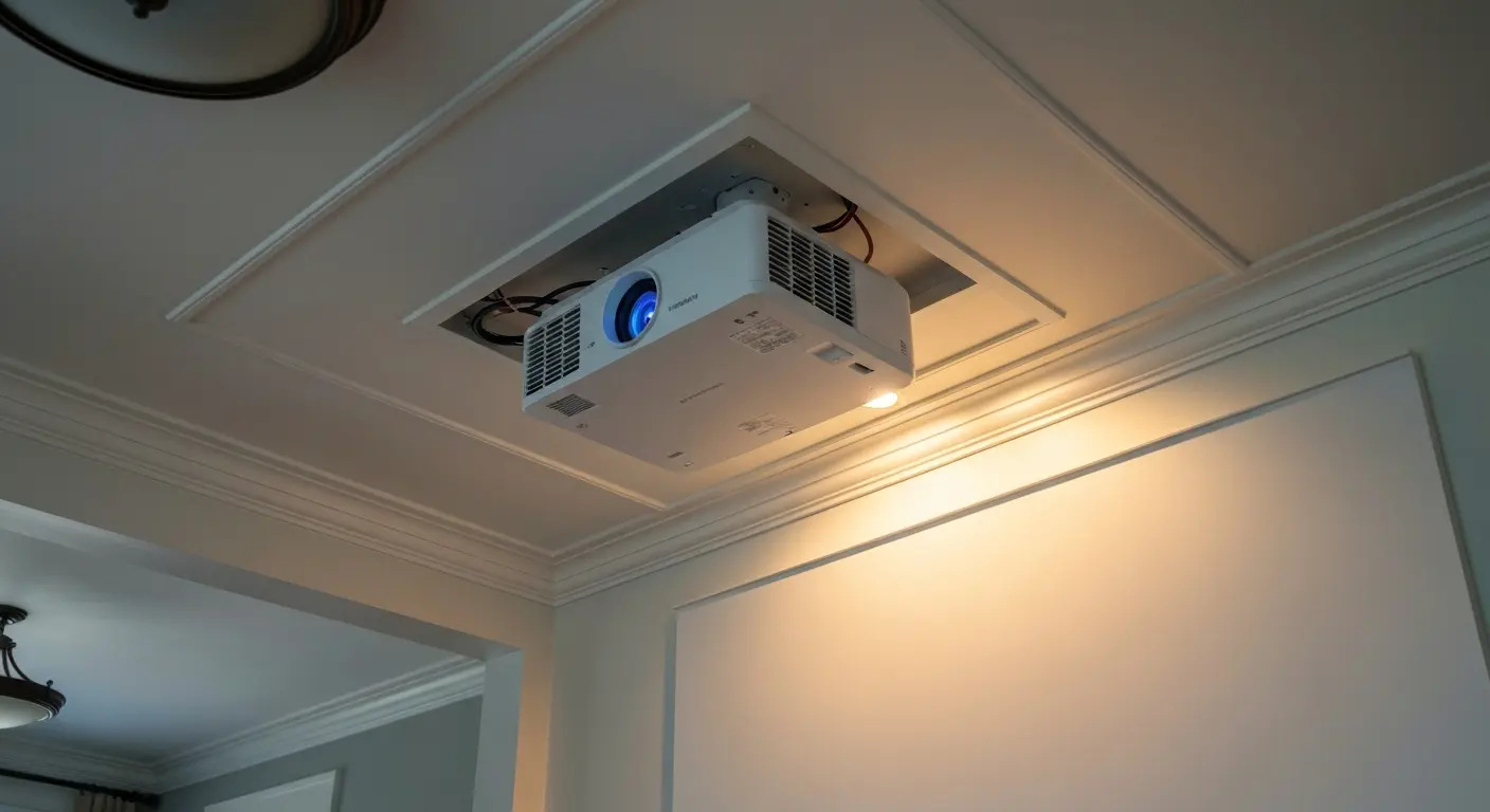 Projector setup