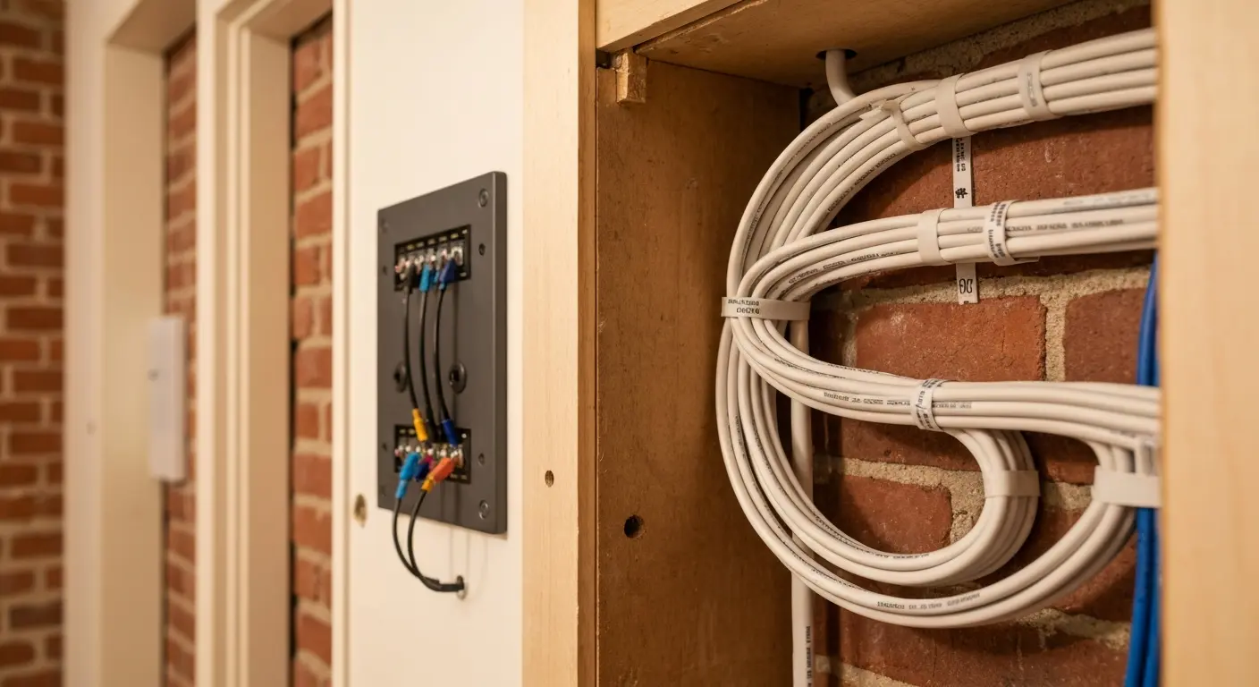 Cable management installation