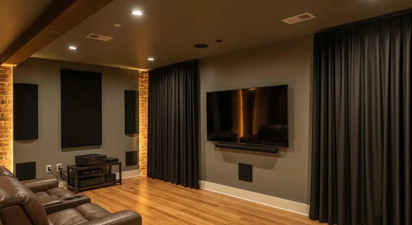 Home theater installation